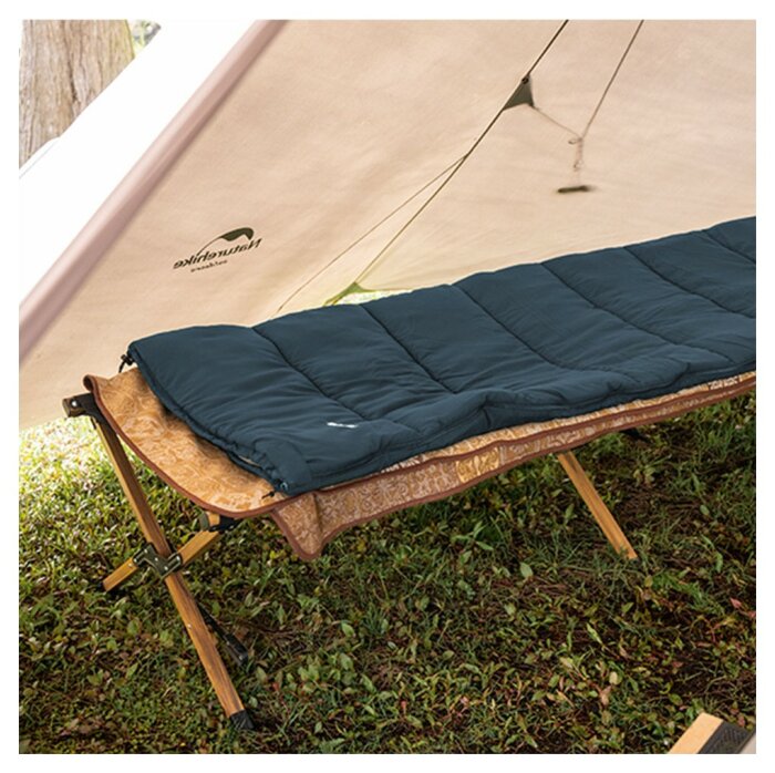 Спальний мішок Naturehike F150 NH22MSD05, правий, темно-блакитний