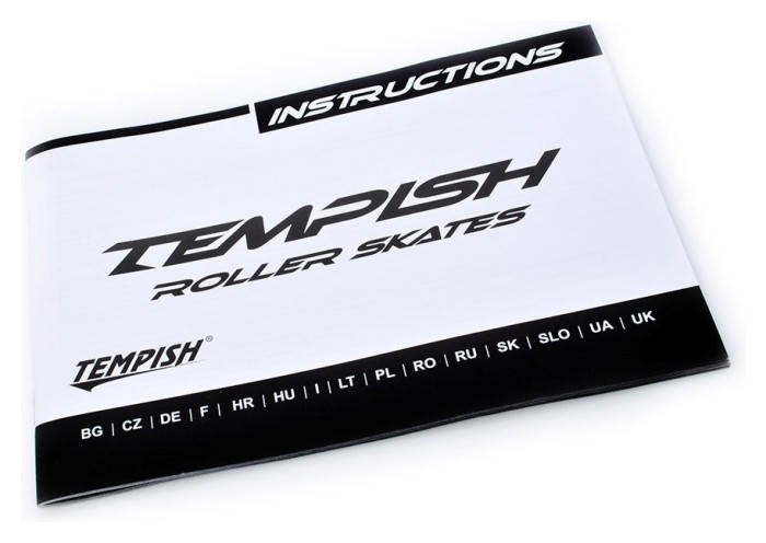 Роликові ковзани TEMPISH Black Ice/38