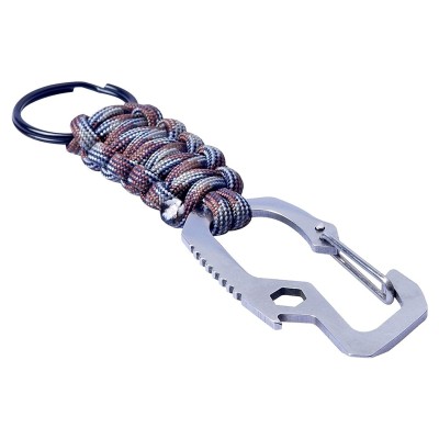 Munkees 6462 брелок Multi-Function Paracord grey