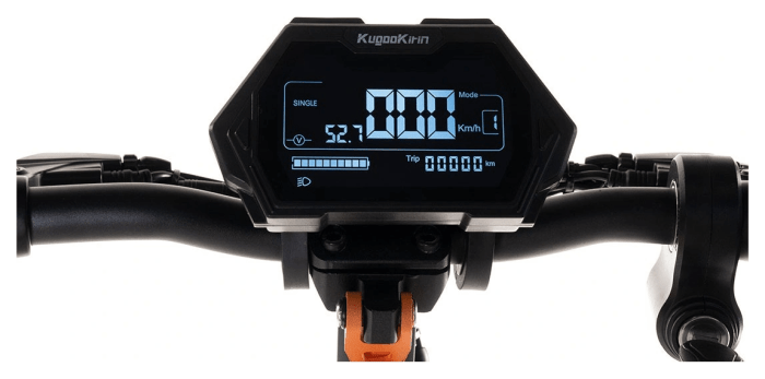 Електросамокат з сидінням Kugoo Kirin G2 MAX 2025 (1000 Вт; 20 А/год; 48 В), чорний