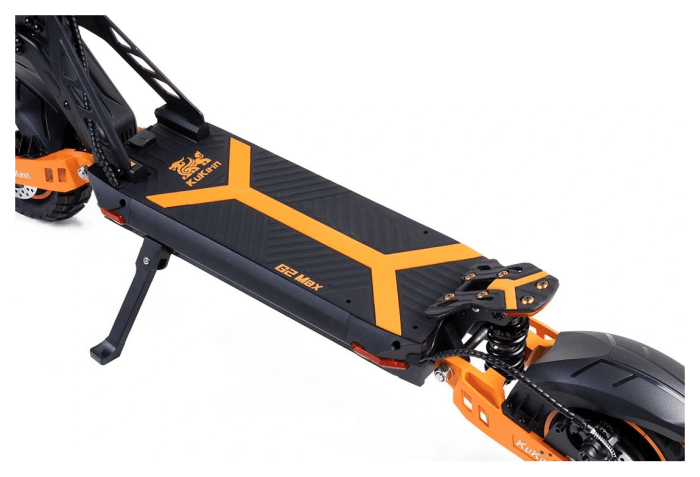 Електросамокат з сидінням Kugoo Kirin G2 MAX 2025 (1000 Вт; 20 А/год; 48 В), чорний