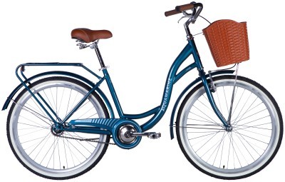 Велосипед ST 26&quot; Dorozhnik AQUAMARINE BH рама-17&quot; темно-синій 2025