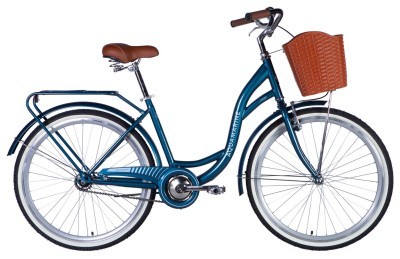 Велосипед ST 26" Dorozhnik AQUAMARINE BH рама-17" темно-синій 2025