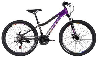 Велосипед AL 26" SPACE IZIDA DD FR рама-13" фіолетово-сріблястий 2026