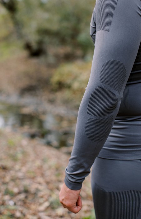 Термобілизна чоловіча Tramp Active комплект (футболка+штани) UTRUM-021-grey, 2XL