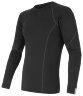 Термофутболка чоловіча Sensor Merino Active LS black 11109033, SM11MA-black