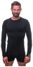 Термофутболка чоловіча Sensor Merino Active LS black 11109033, SM11MA-black Фото - 3