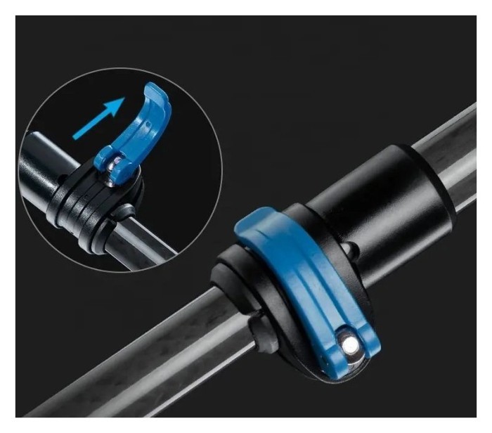 Трекінгова палиця Naturehike ST07 NH18D010-Z, 115-135 см, бордова