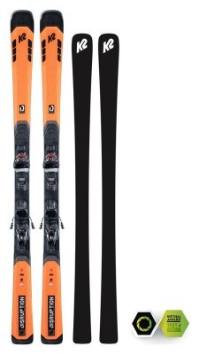 Лижі гірські комплект K2 DISRUPTION 78C+M3 11 COMPACT QKCLK 163см Orange/black (10E0007.242.1+10E1012.142.2)