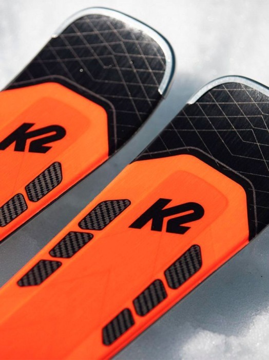 Лижі гірські комплект K2 DISRUPTION 78C+M3 11 COMPACT QKCLK 163см Orange/black (10E0007.242.1+10E1012.142.2)