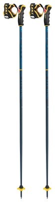 Палиці для гірських лыж Leki SPITFIRE 3D 115см Denim blue/blue/mustard yellow (65068021-WRH)