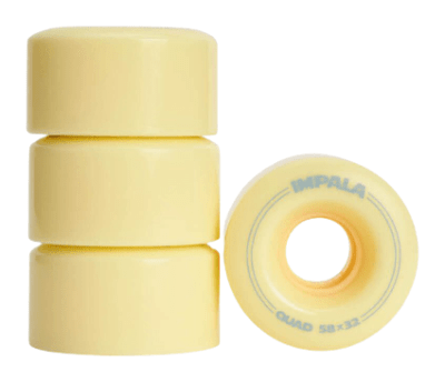 Impala колеса для роликов 4 Pack - Pastel Yellow