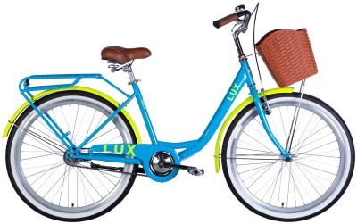 Велосипед ST 26&quot; Dorozhnik LUX Velosteel рама-17&quot; блакитний 2025