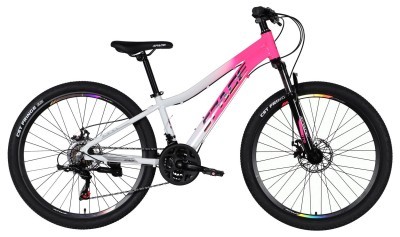 Велосипед AL 26" SPACE IZIDA DD FR рама-13" рожево-білий 2026