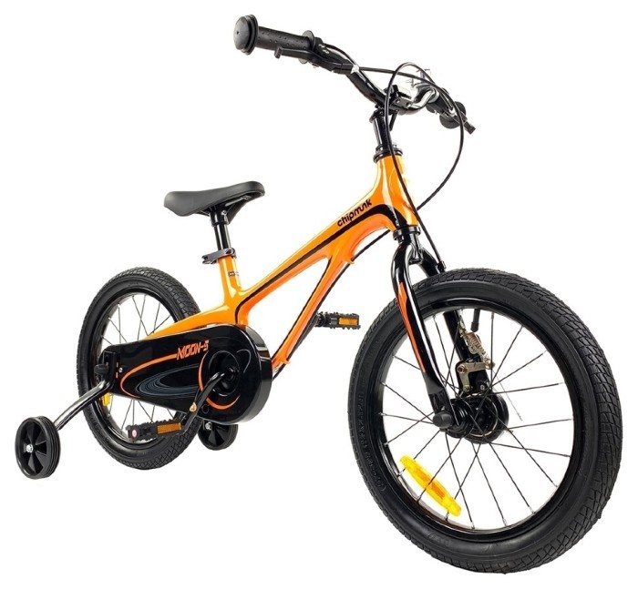 Велосипед RoyalBaby Chipmunk MOON 18", магній, OFFICIAL UA, Помаранчевий
