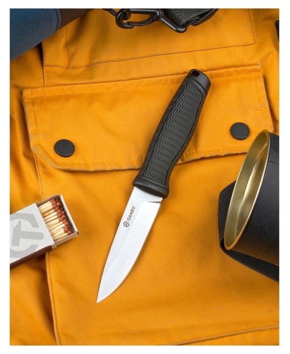 Ніж Ganzo G806-BK чорний з ножнами