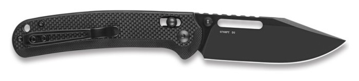 Нiж складаний Ganzo G768PT-BK чорний клинок