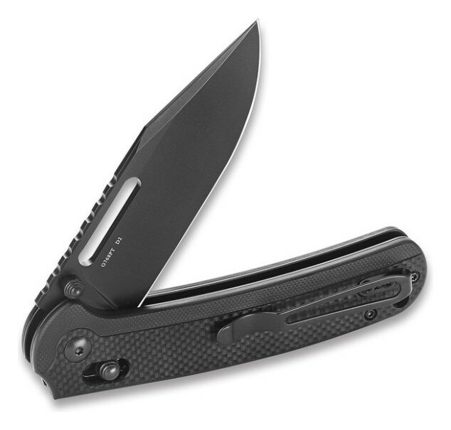 Нiж складаний Ganzo G768PT-BK чорний клинок