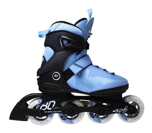 Роликові коньки для дорослих K2 ALEXIS 80 PRO W 36.5 (6.5US) 235мм Light blue/black (30C0817.1.1)