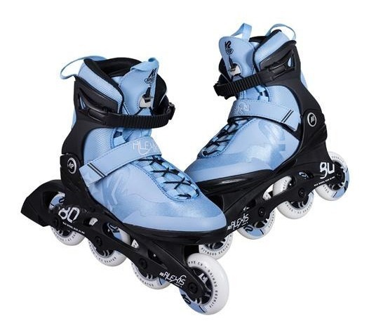 Роликові коньки для дорослих K2 ALEXIS 80 PRO W 36.5 (6.5US) 235мм Light blue/black (30C0817.1.1)