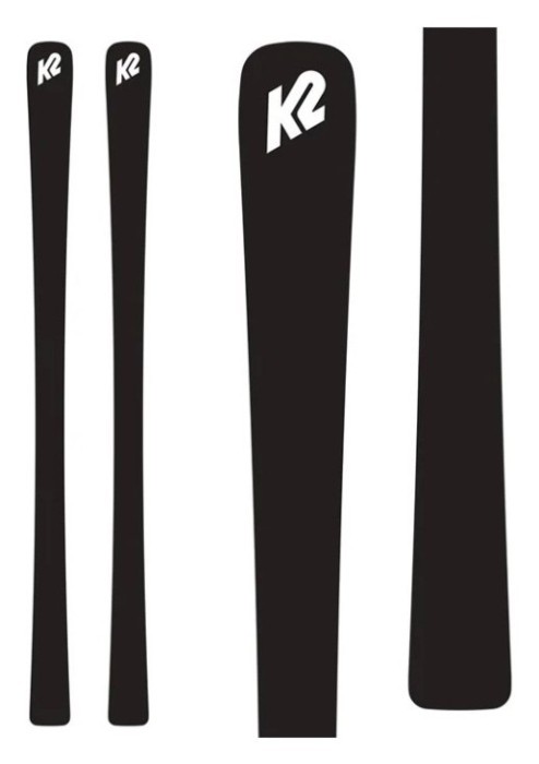 Лижі гірські комплект K2 ANTHEM 76X W+ER3 10 COMPACT QKCLK 142см White/black (10E0406.243.1+10E1011.143.1)