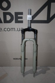 Вилка 27.5&quot; ST 1-1/8&quot; AM disc шток-180мм хаки (повреждение ЛКП) (хаки (м))