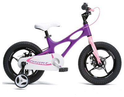 Велосипед RoyalBaby SPACE SHUTTLE 14", OFFICIAL UA, фіолетовий