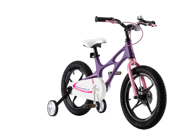 Велосипед RoyalBaby SPACE SHUTTLE 14", OFFICIAL UA, фіолетовий