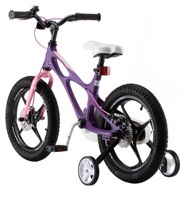 Велосипед RoyalBaby SPACE SHUTTLE 14", OFFICIAL UA, фіолетовий