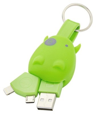 Munkees 3700 брелок-зарядка Smart Charger green