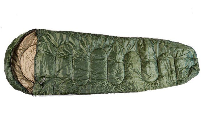 Спальний мішок Totem Hunter XXL кокон правий olive 220/90-55 UTTS-005