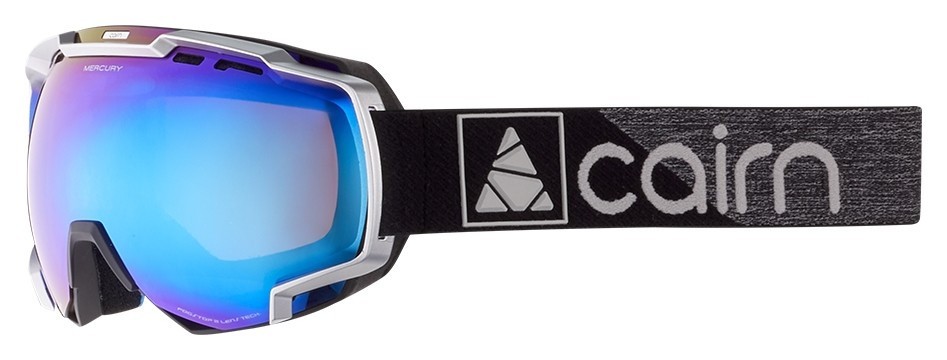 Маска Cairn Mercury SPX3 black-silver blue