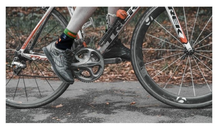 Шкарпетки водонепроникні  Dexshell Running, p-p XL, з помаранчевими смугами