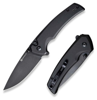 Ніж складаний туристичний Sencut Serene, (8.8 см) D2 / Aluminum чорний