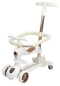 Дитячий самокат Maraton 4in1 Scoot 02, Білий