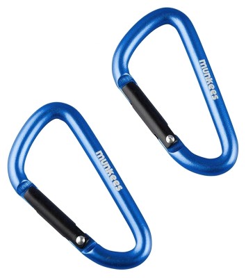 Munkees 3205 карабін D 5 мм x 50 мм (пара) dark blue