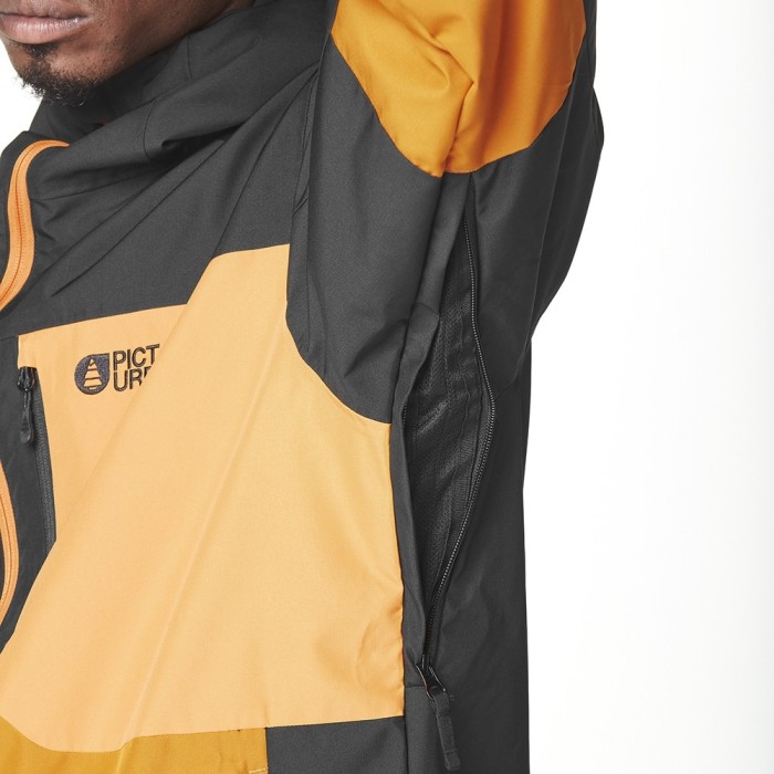 Picture Organic куртка лижна Nitric 2025 black-honey carrot XXL