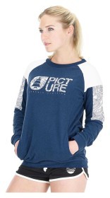 Світшот Picture Organic Blair для жінок dark blue