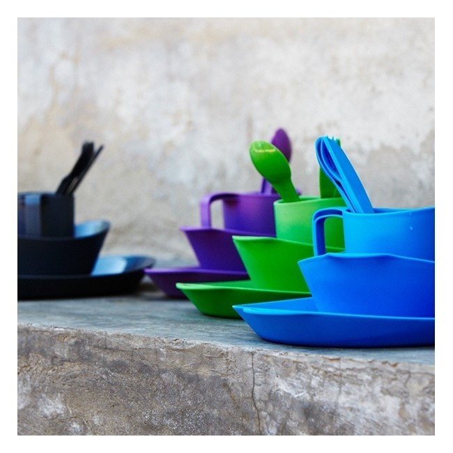 Lifeventure тарілка Ellipse Plate green