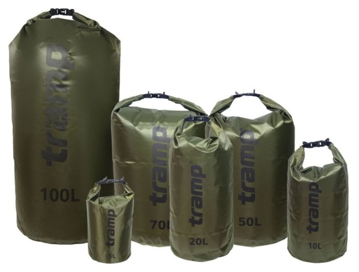 Гермомішок TRAMP PVC Diamond Ripstop 15л UTRA-112 Помаранчевий