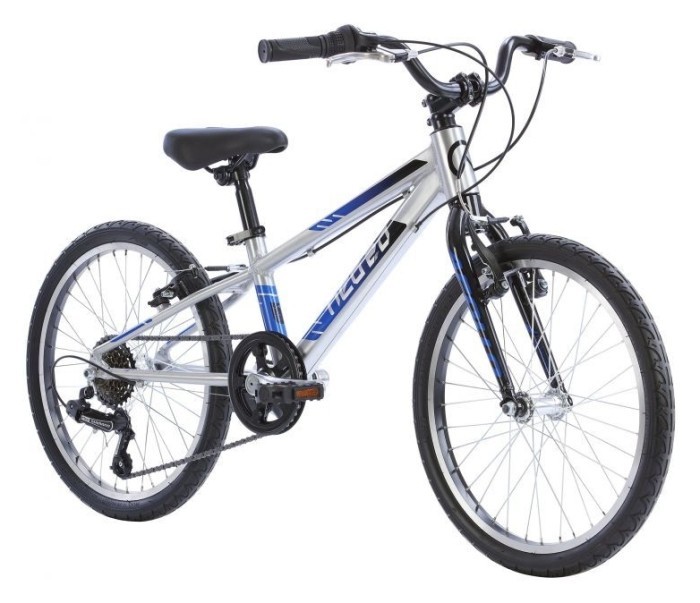 Велосипед 20" Apollo NEO 6s boys Brushed Alloy / Black / Blue Fade