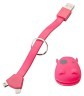 Munkees 3700 брелок-зарядка Smart Charger pink Фото - 2