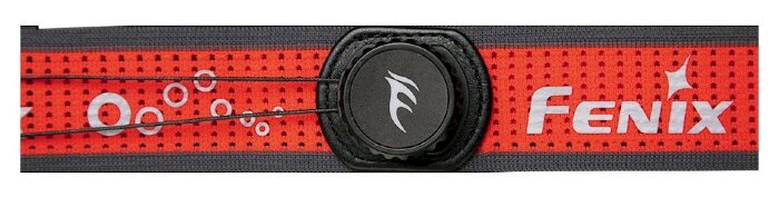 Стрічка для налобних ліхтарів Fenix, одинарна, AFH-05, чорно-червона