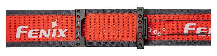 Стрічка для налобних ліхтарів Fenix, одинарна, AFH-05, чорно-червона