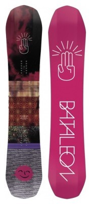 Сноуборд Bataleon PUSH UP 146 Brown/pink (10.19.PUSH) O