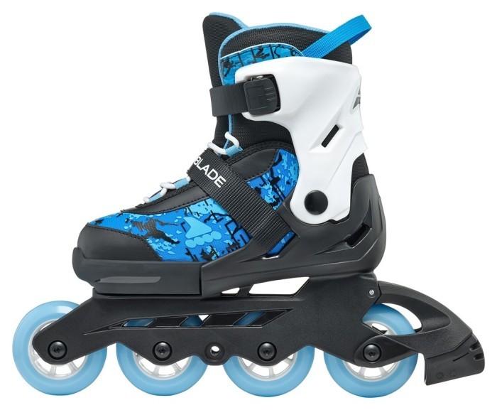 Ролики Rollerblade Microblade SL black-sky blue