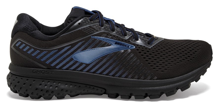 Кросівки чоловічі Brooks GHOST 12 GTX M 41 (8.0US) Black/ebony/blue (1103111D064)