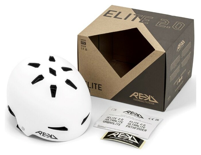 REKD шолом Elite 2.0 Helmet Jr white 46-52