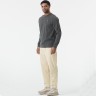 Picture Organic реглан Sican LS dark grey melange L Фото - 2