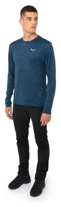 Футболка Salewa Puez Melange Dry L/S